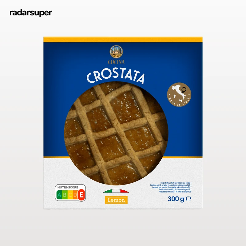 Tarta crostata de limón
