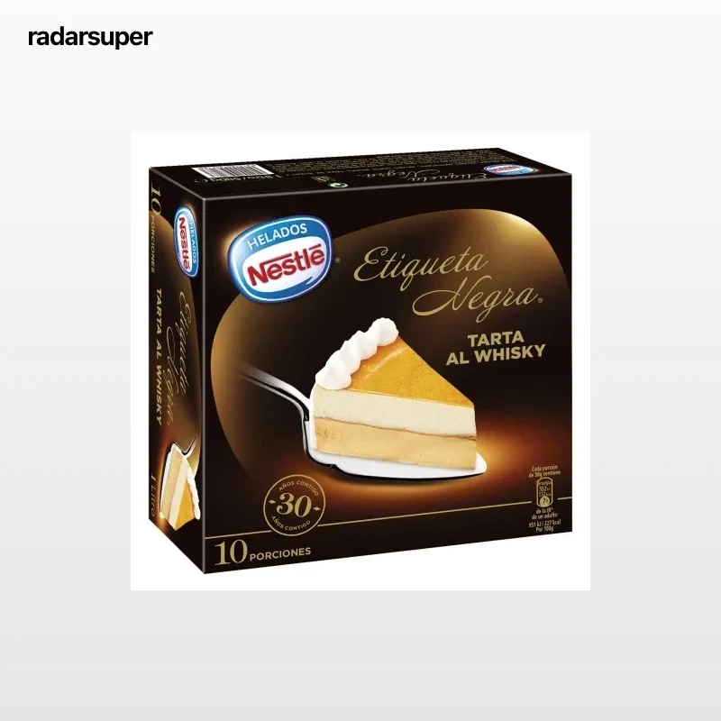 Tarta helada al whisky Nestlé Helados 580 g.