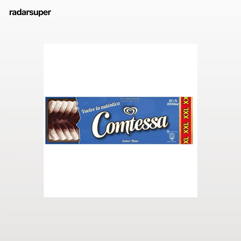 Tarta helada laminada de nata Comtessa XXL Frigo 500 g.