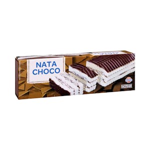 Tarta helada sabor nata y chocolate