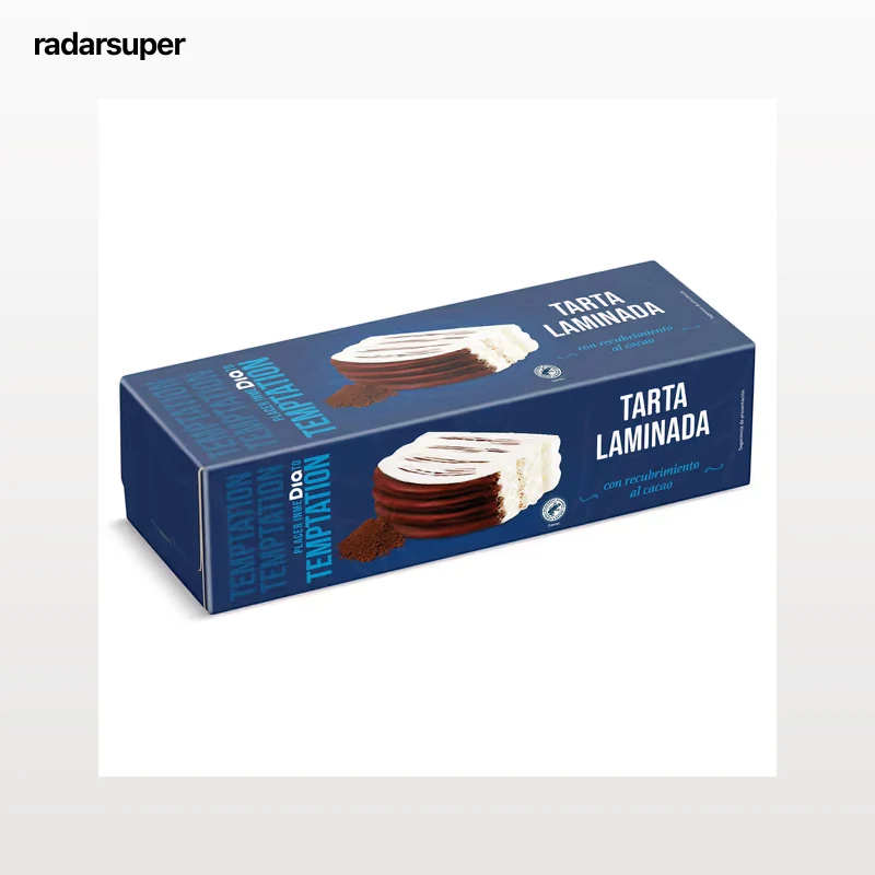 Tarta laminada nata y chocolate Dia Temptation 525 g