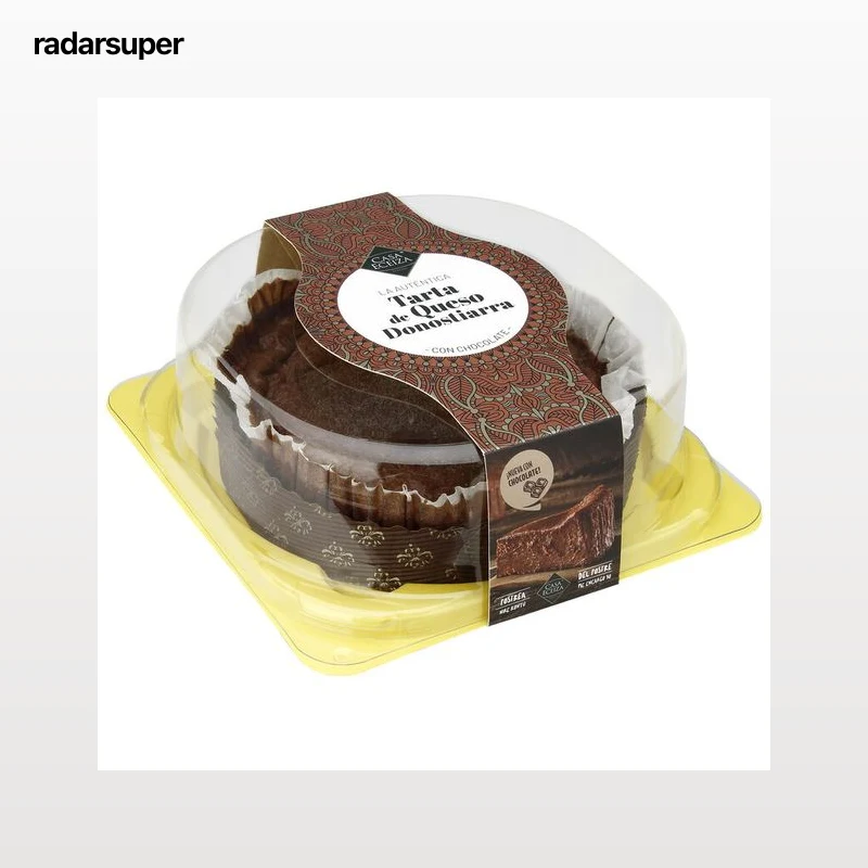 Tarta de queso donostiarra con chocolate Casa Eceiza 600g