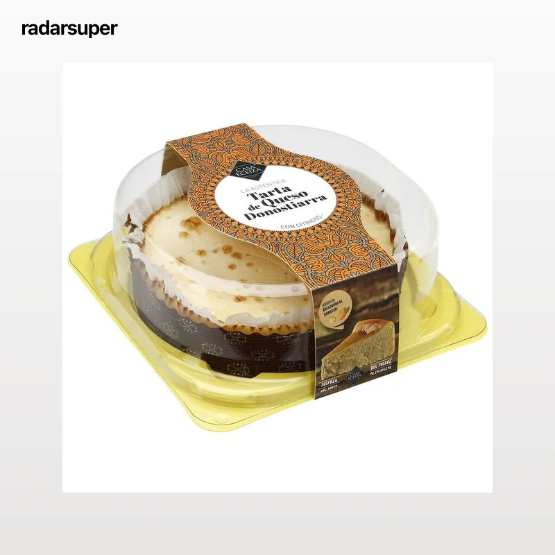 Tarta de queso donostiarra con cítricos Casa Eceiza 600g