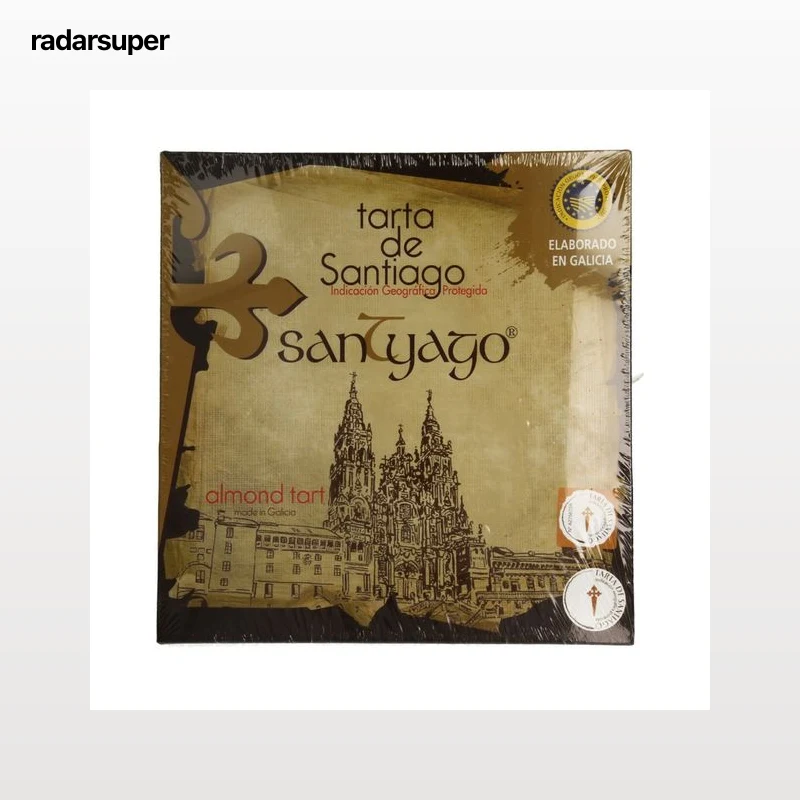Tarta de Santiago con indicación geográfica protegida 700 g.