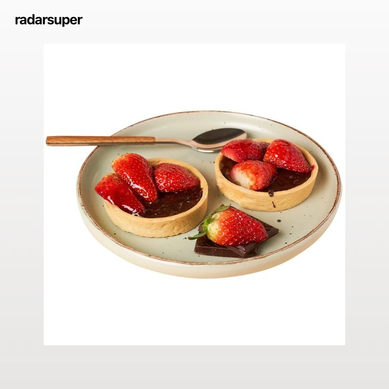 Tartaleta con chocolate y fresas 2 uds. 200 g.