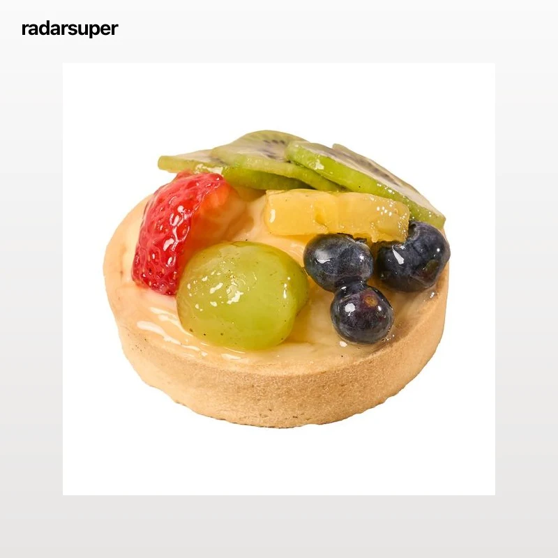 Tartaleta con nata y frutas 65 g.