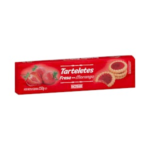 Tartaletas con relleno de fresa