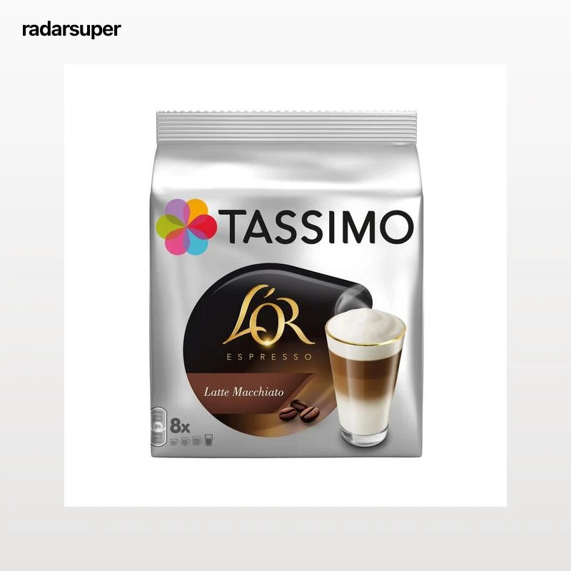 TASSIMO L"OR Café en cápsulas latte macchiato 8 uds.