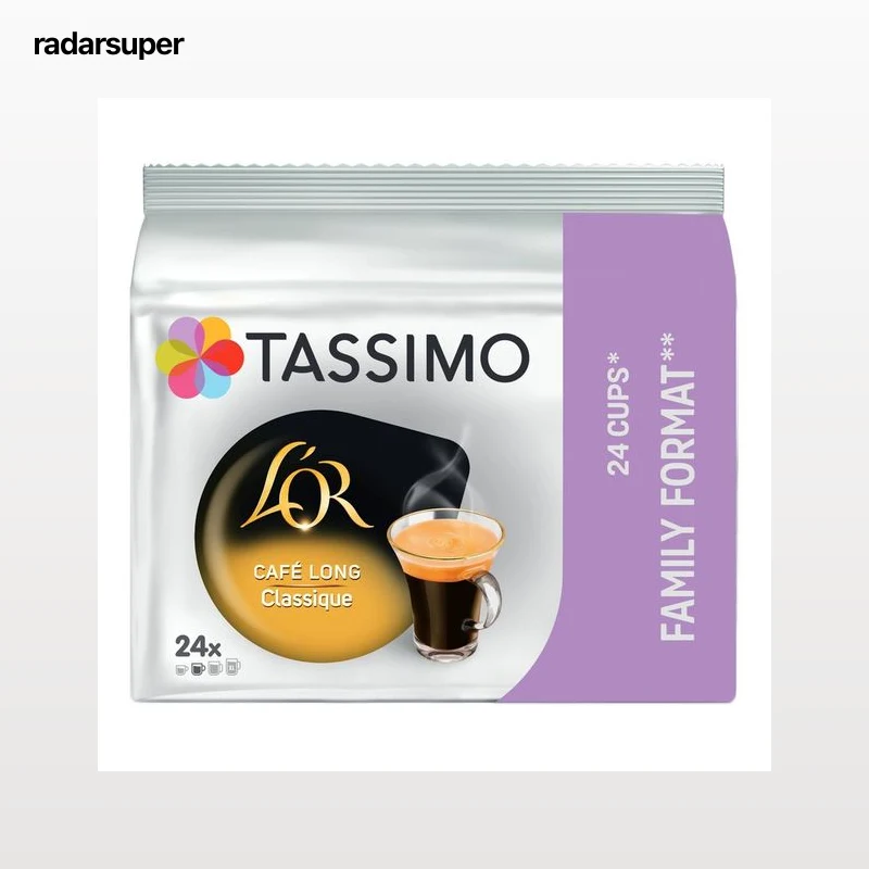 TASSIMO L"OR Café en cápsulas long classique 24 uds.