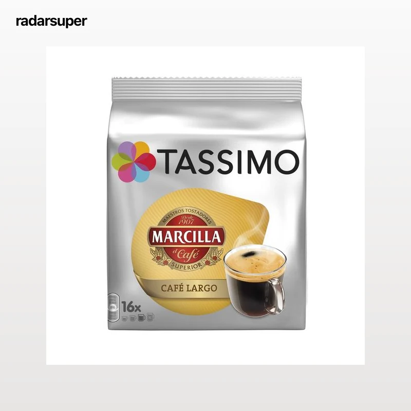 TASSIMO MARCILLA Café en cápsulas largo 16 uds.