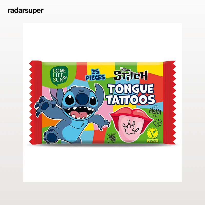 Tatuajes para lengua Stitch Disney 11 g
