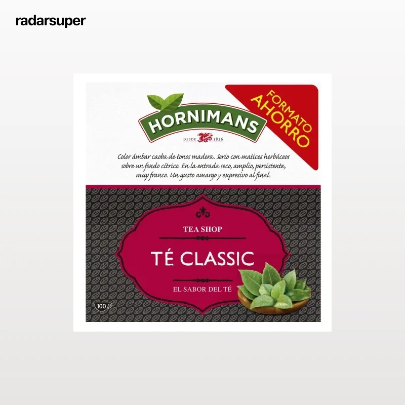Té Classic en bolsitas Hornimans 100 ud.
