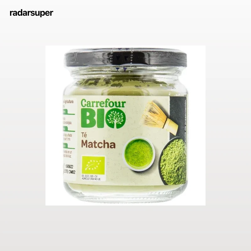 Té matcha ecológico Carrefour Bio 55 g.