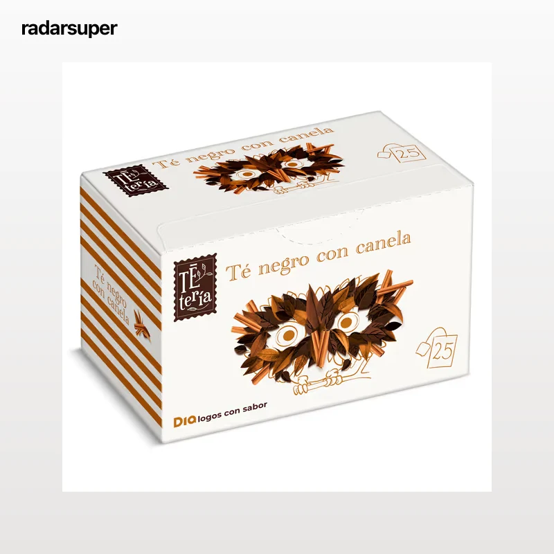 Té negro con canela Dia Tetería 25 unidades