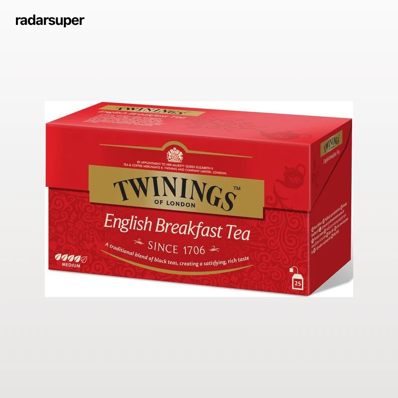 Té negro Twinings 25u english breakfast