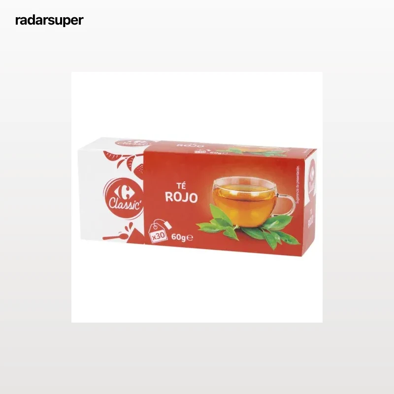 Té rojo en bolsitas Carrefour Classic 30 ud.