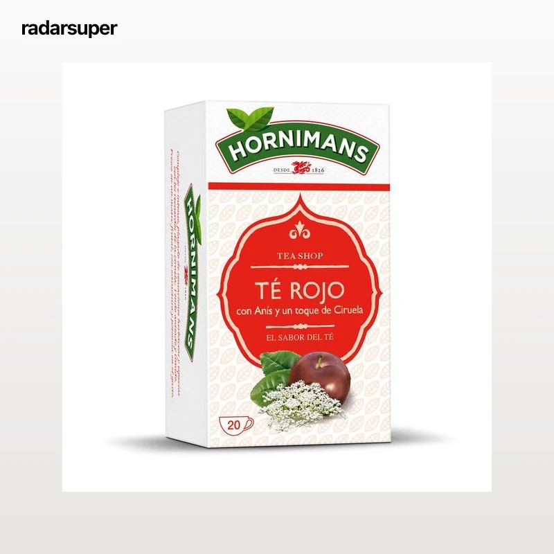 Té rojo Hornimans 20u con anés