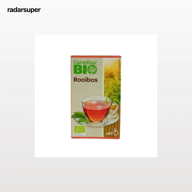 Té Rooibos en bolsitas ecológico Carrefour Bio 20 ud.