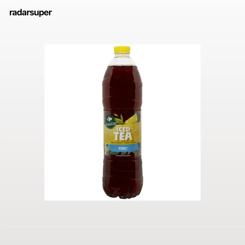 Té sabor limón zero Carrefour Sensation botella 1,5 l.