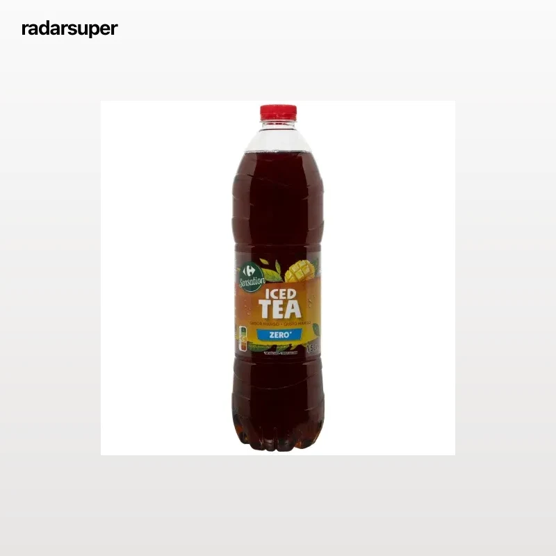 Té sabor mango zero Carrefour Classic botella 1,5 l.