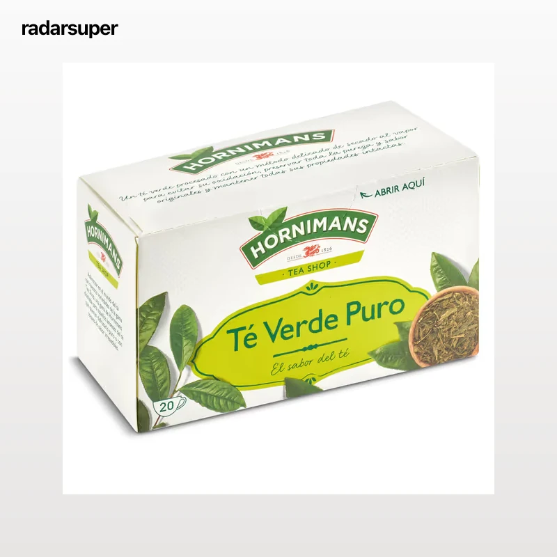 Té verde puro Hornimans 20 unidades
