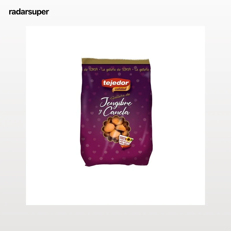 TEJEDOR Galletas de jengibre y canela 300 g.