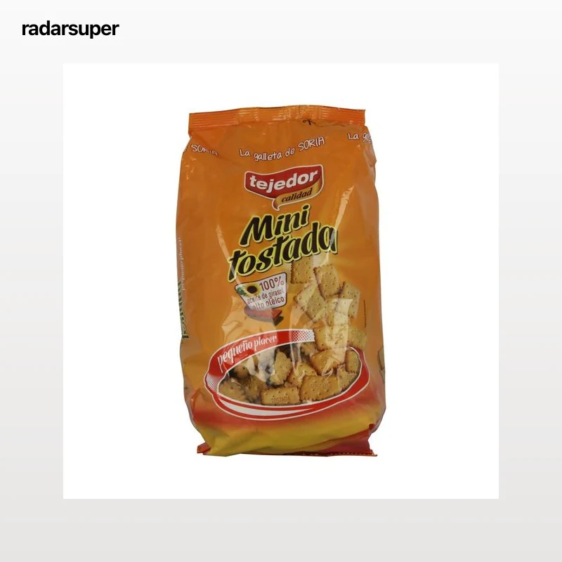 TEJEDOR Galletas mini tostadas 450 g.