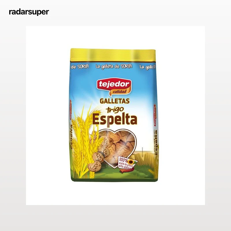 TEJEDOR Galletas de trigo espelta 250 g.