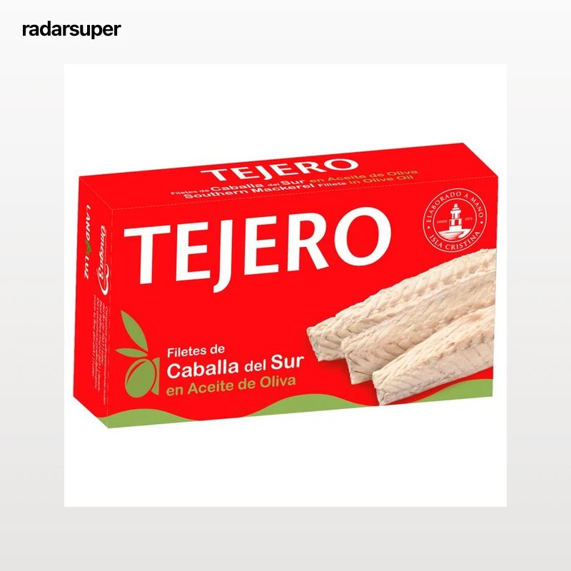 TEJERO Caballa de Andalucía en aceite de oliva en filetes 80g