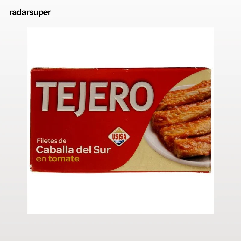 TEJERO Caballa del sur en tomate en filetes lata de 78 g.
