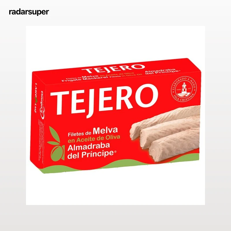 TEJERO Filetes de melva en aceite de oliva 80 g.