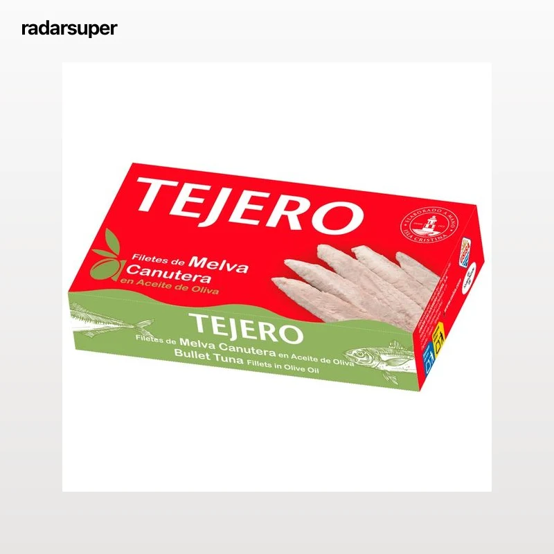 TEJERO Filetes de melva canutera en aceite de oliva 60 g.