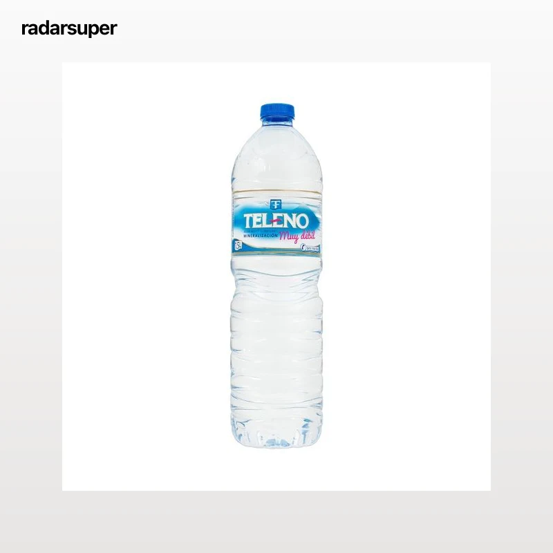 TELENO Agua mineral botella de 1,5 litros