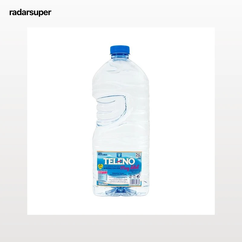 TELENO Agua mineral botella de 2,5 l.