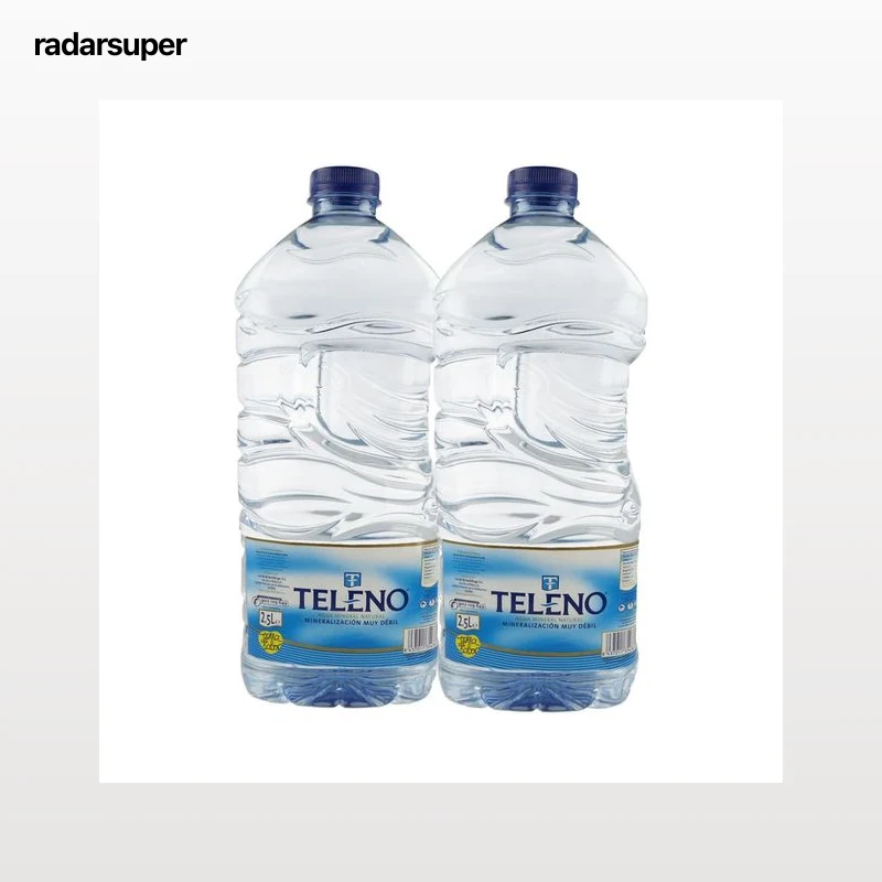 TELENO Agua mineral pack 2 uds. x 2,5 l.