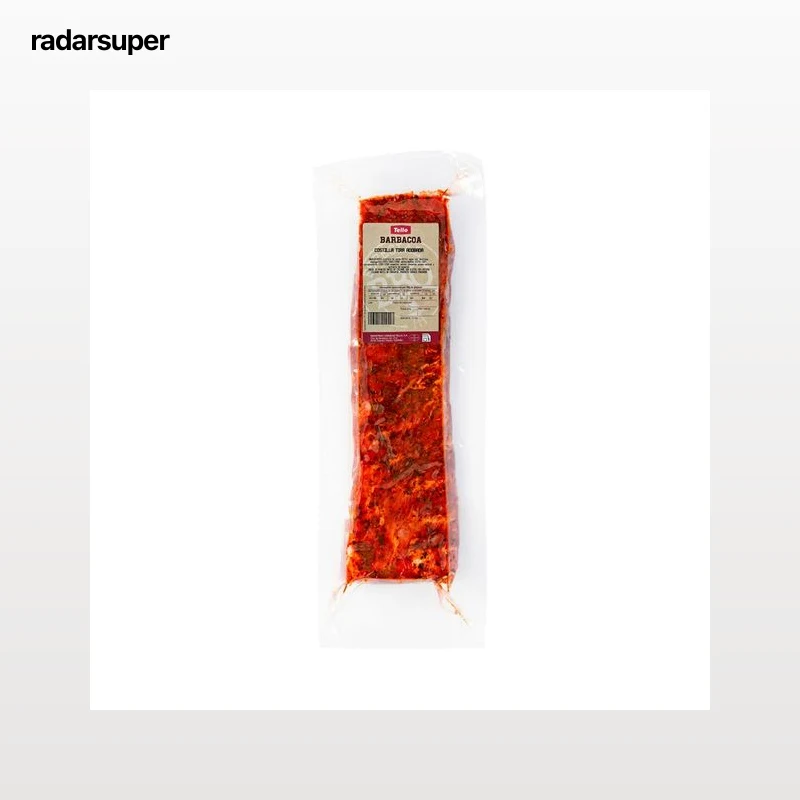 TELLO Tira de costilla de cerdo adobada, envasada al vacio