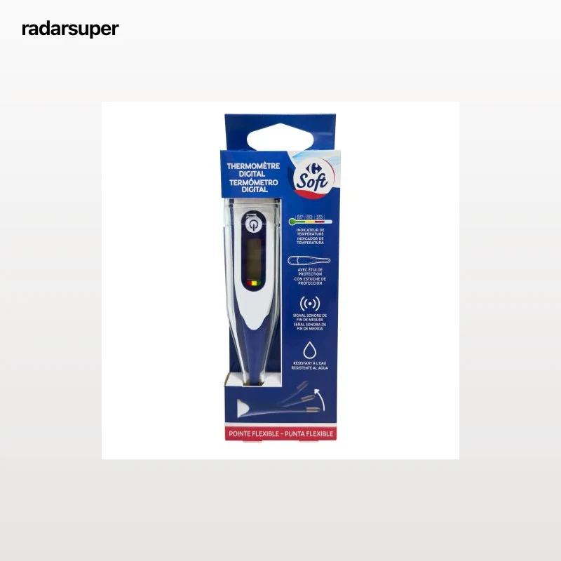 Termometro digital Carrefour Soft 1 ud.