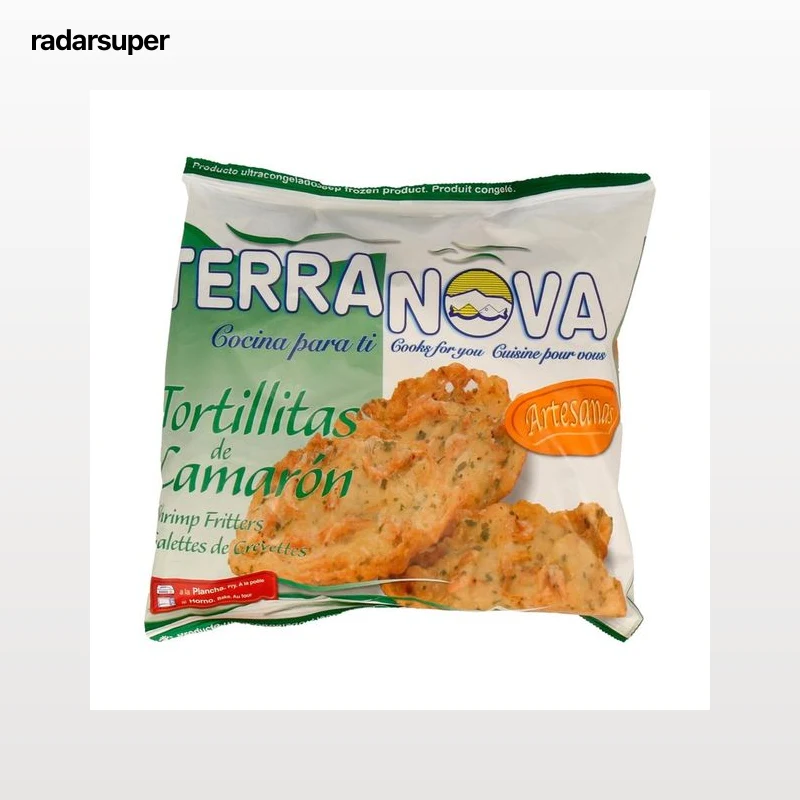 TERRANOVA Tortillas ultracongeladas de camarones 400 g.