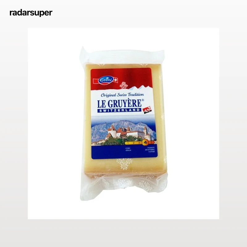 TGT Queso gruyère suizo Cuña 200 g.