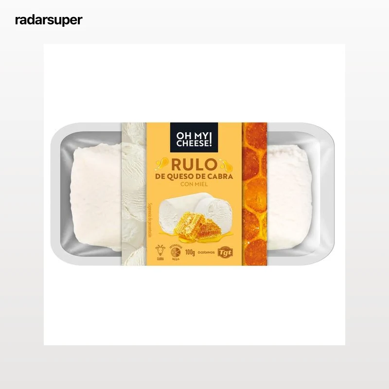 TGT Rulo de cabra con miel OH MY CHEESE! 100 g.