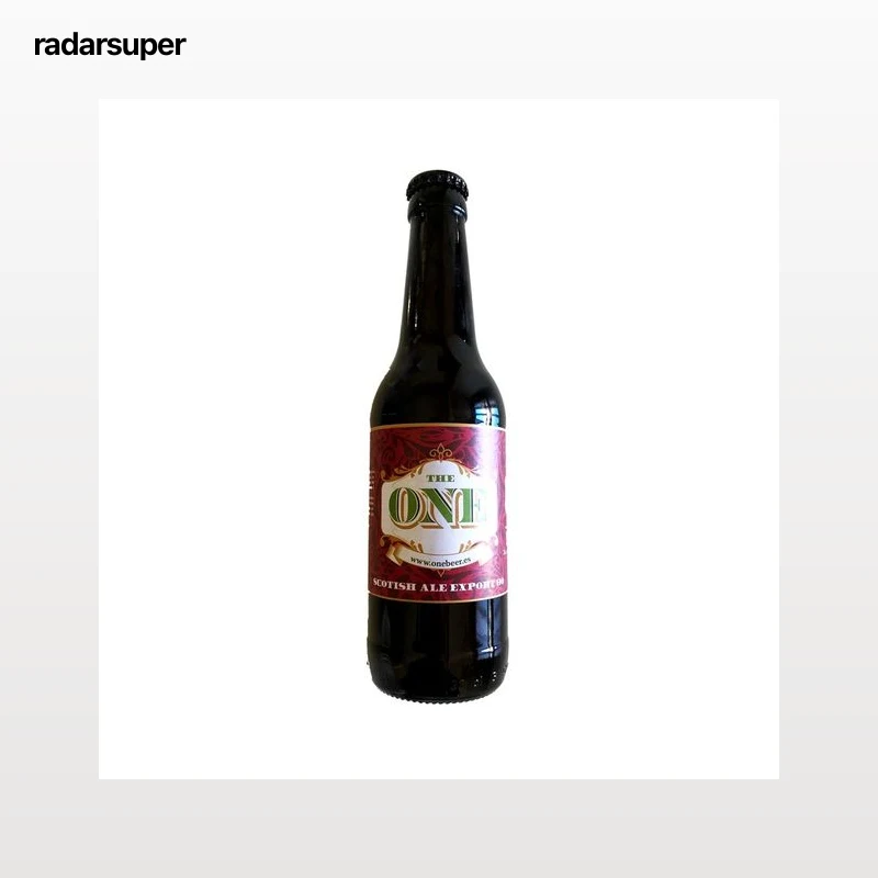 THE ONE Cerveza Scotish ale sport tostada 33 cl.