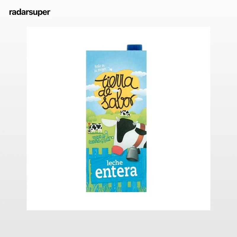 TIERRA DE SABOR Leche entera de vaca 1 l.