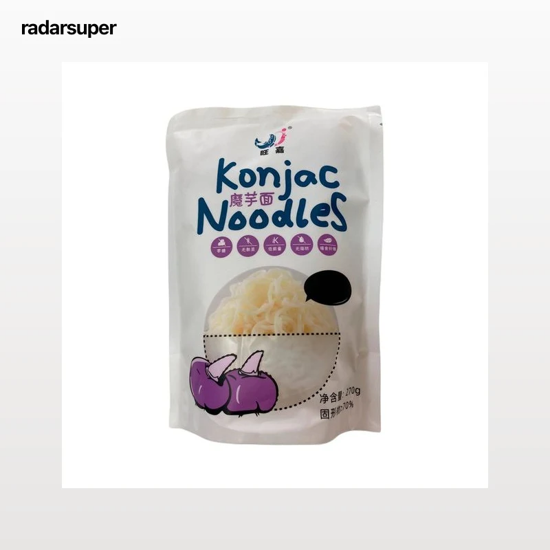 TIGER KHAN Fideos orientales konjac 270 g.