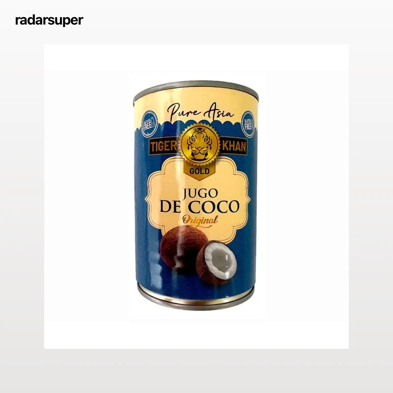 TIGER KHAN Jugo de coco 400 ml.