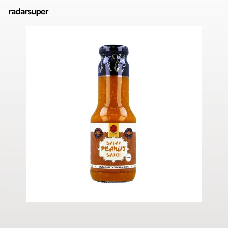 TIGER KHAN Salsa satay 300 ml.