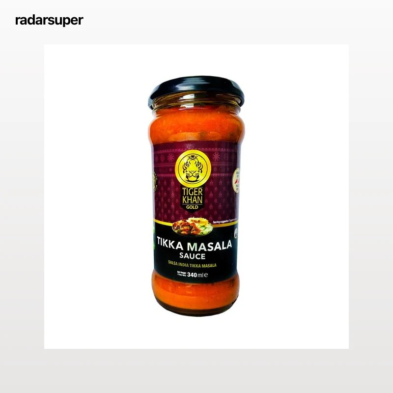 TIGER KHAN Salsa Tikka Masala 340 ml.