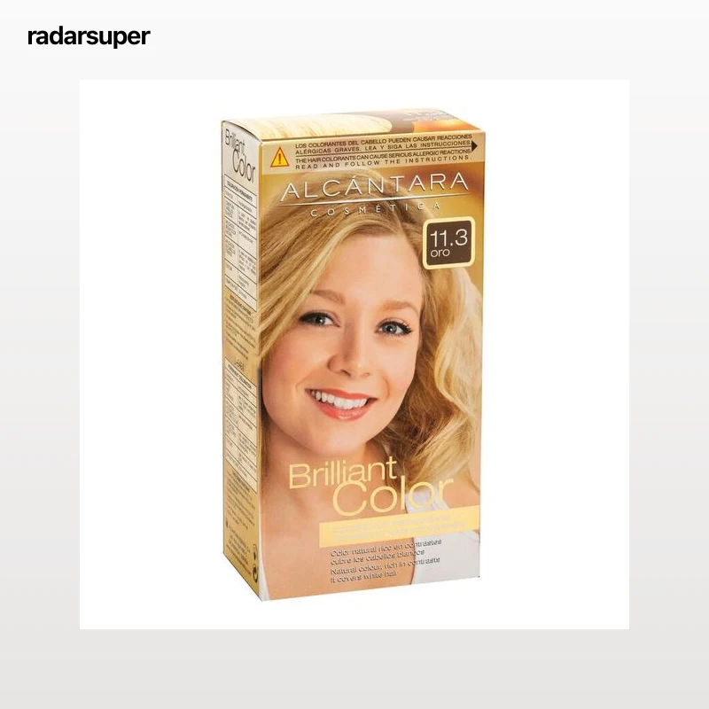 Tinte de cabello Alcántara Brilliant Color nº 11.3 oro