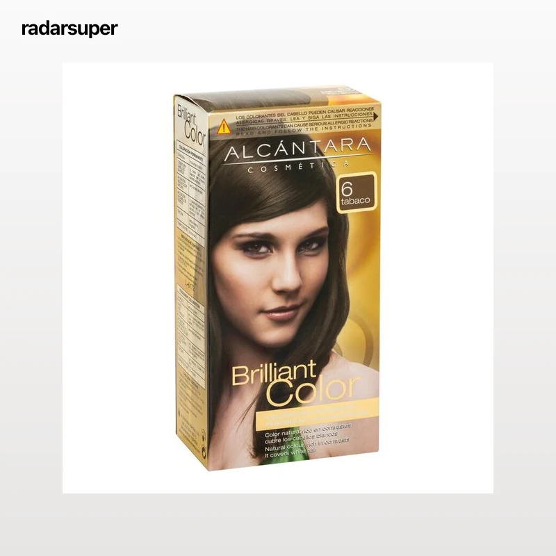Tinte de cabello Alcántara Brilliant Color nº 6 tabaco