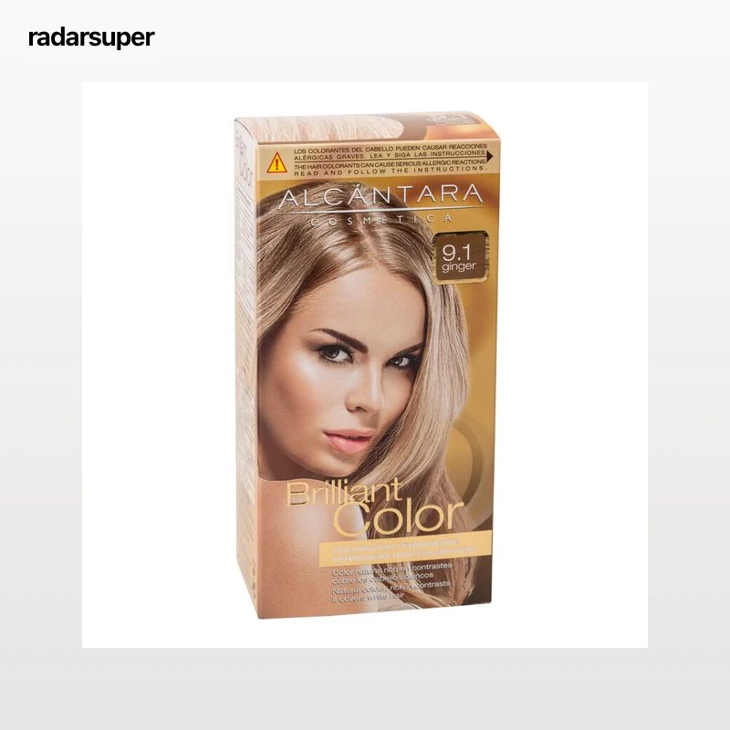 Tinte de cabello Alcántara Brilliant Color nº 9.1 ginger
