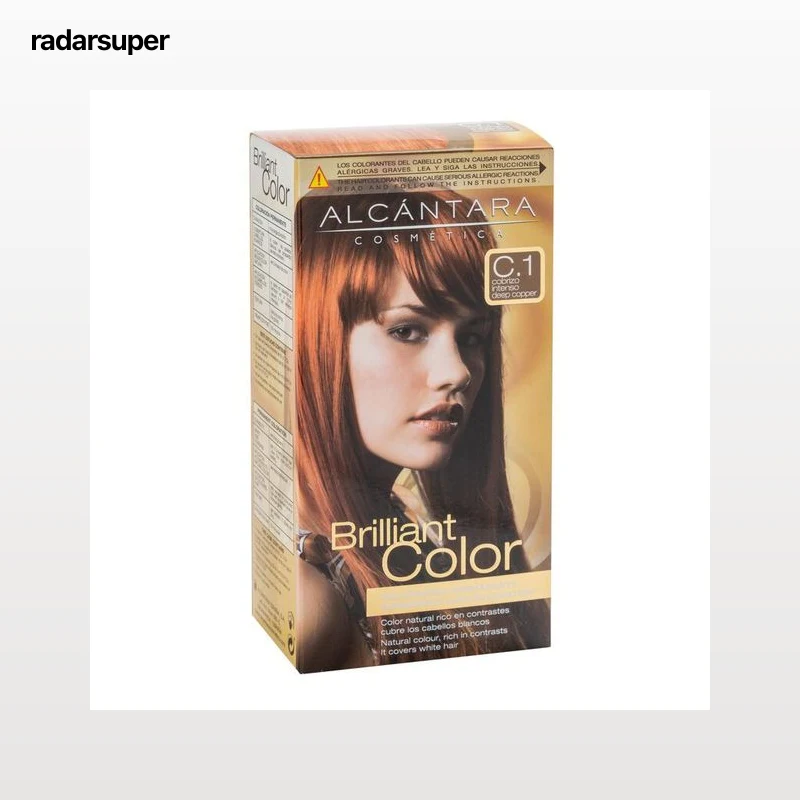 Tinte de cabello Alcántara Brilliant Color nº c1 cobre intenso